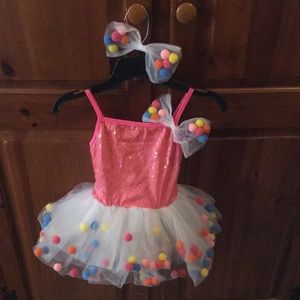 Girls Ballet Dress Dance Costume